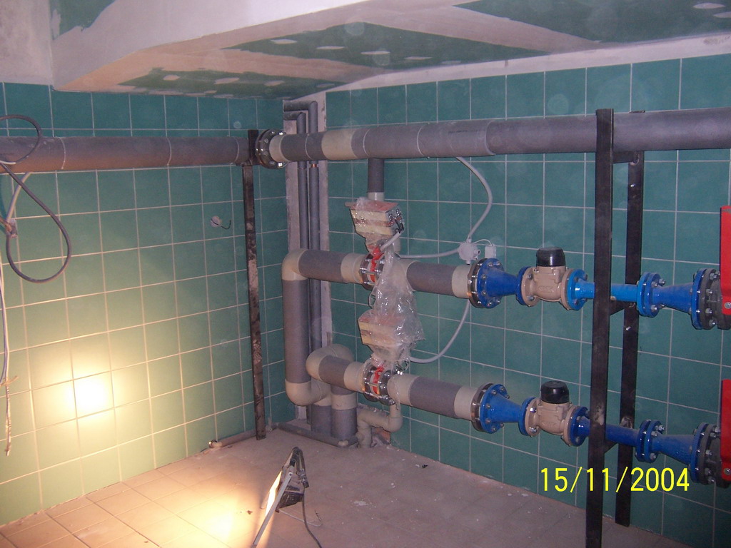 Stavba Aquacentra