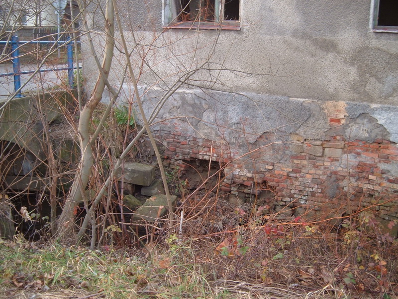 Příprava demolice mlýnu ve Starém Bohumíně