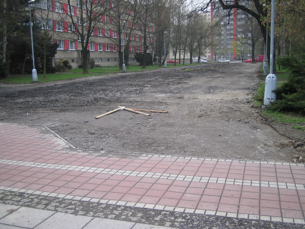 Rekonstrukce korza k náměstí Budoucnosti