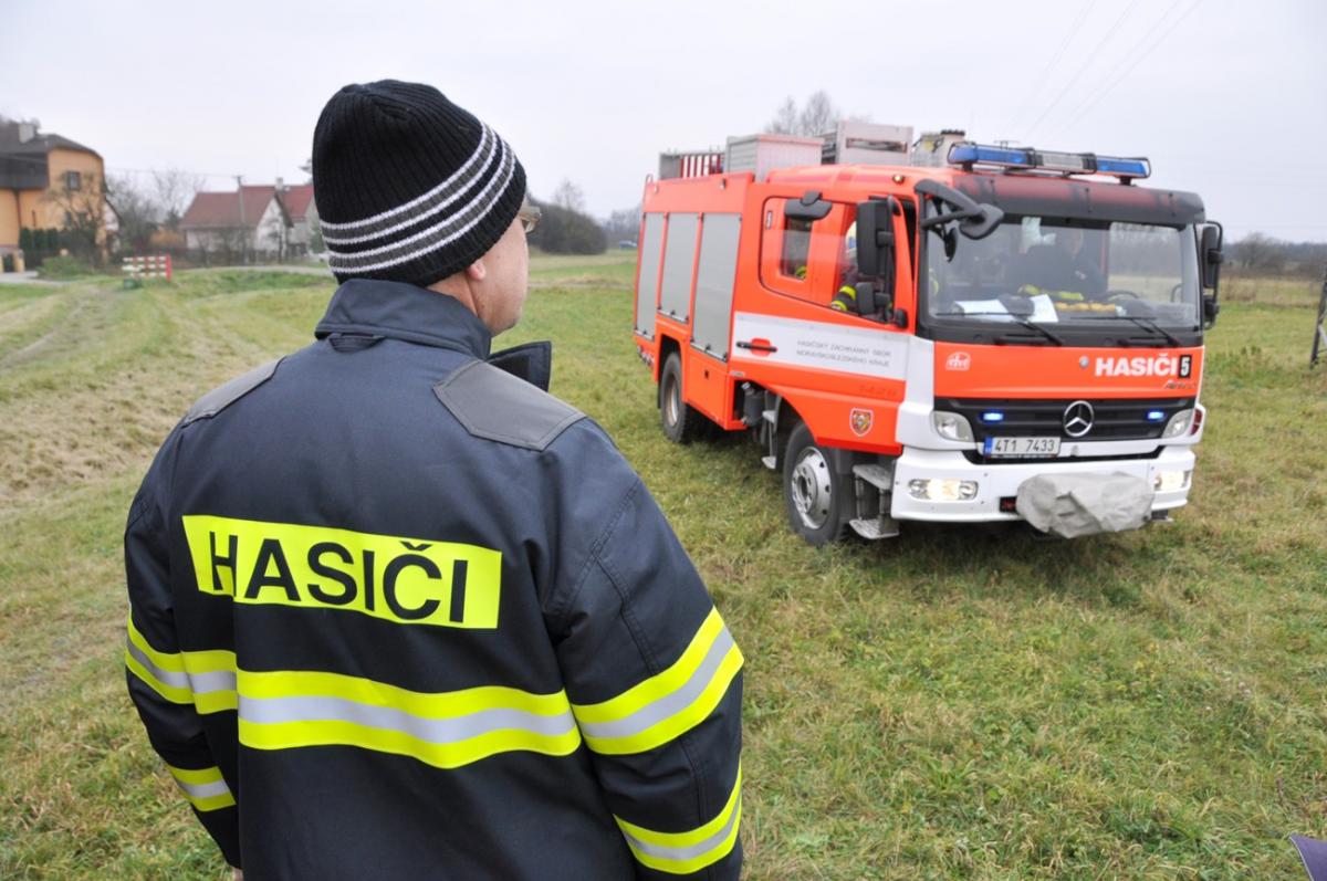 Hasičské cvičení