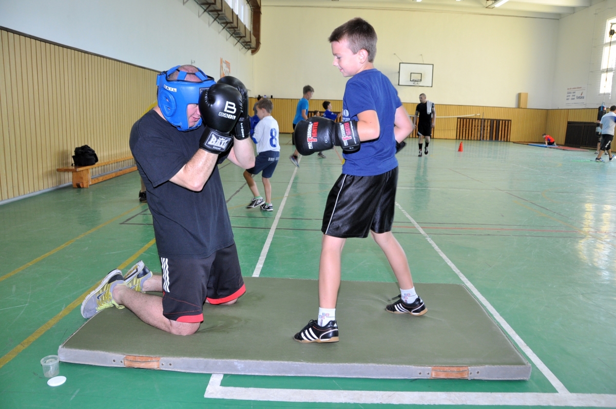 Kruhový boxerský trénink