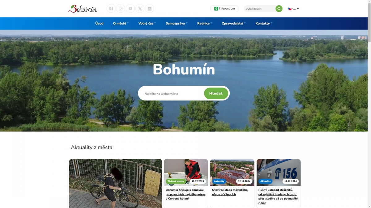 Web města - verze 6 (Mubo 6.0)