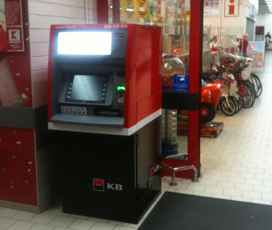 Bankomat Komerční banky - 9. května