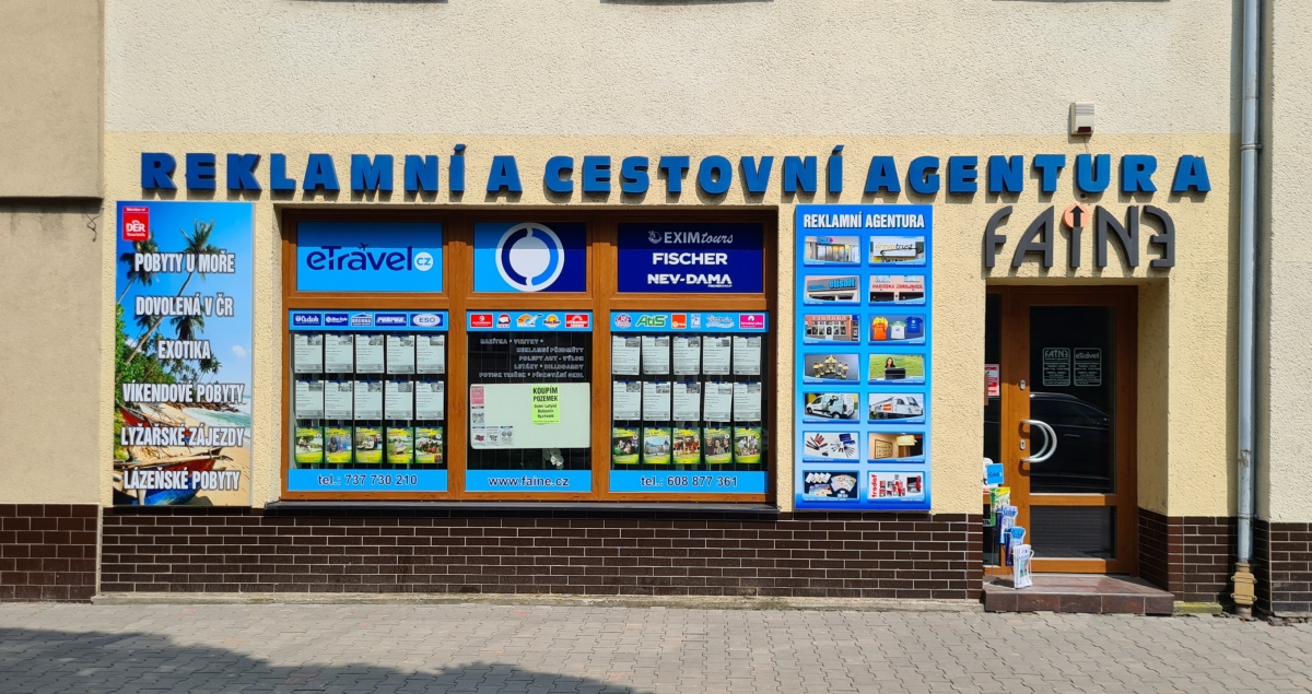 Cestovní agentura Faine