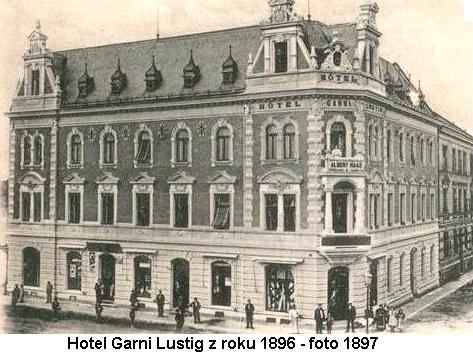 Historické okénko - Hotely