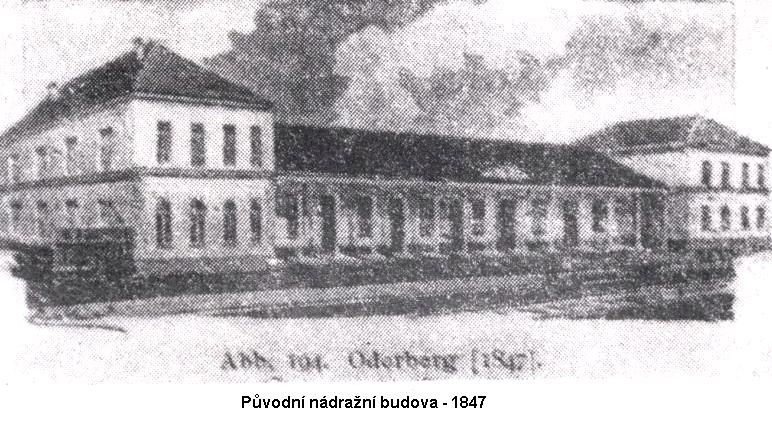 Historické okénko - Nádražní budova