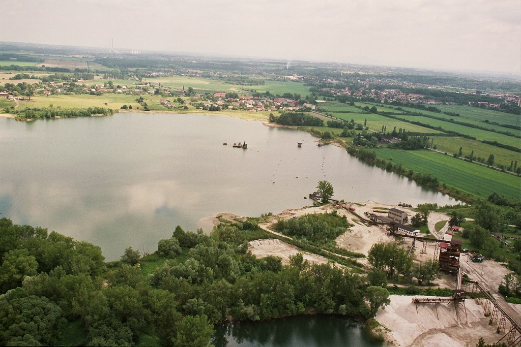 Bohumín z ptačí perspektivy - Kališok