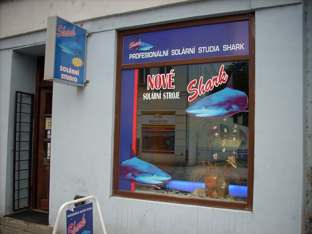Solární studio Shark - tř. Dr. E. Beneše
