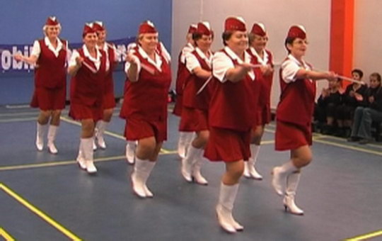 Mažoretky seniorky navštívily Bohumín