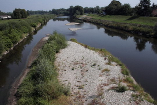 Výška hladiny v Odře se pohybuje jen kolem deseti centimetrů
