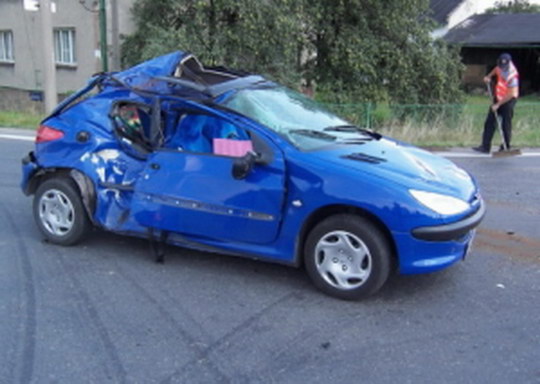 Při nehodě se vážně zranil tříletý polský chlapec