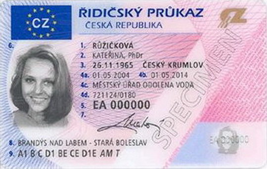 Řidičské průkazy se špatným datem vydání