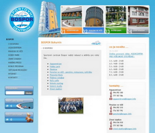 Bohumínský bazén na www.bospor.info nově
