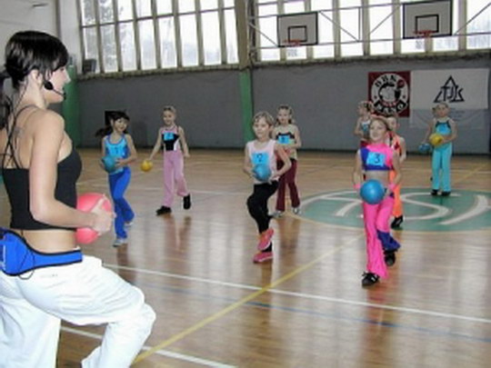 Junior aerobic pro nejmenší