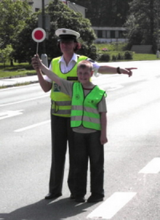 Řidiče kontrolovali s policisty žáci základní školy