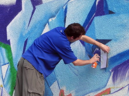Červnová Maryška nabídne výstavu graffiti obrazů