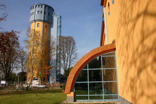 Stavební úpravy a změna využití vodárenské věže na penzion s vyhlídkovou věží