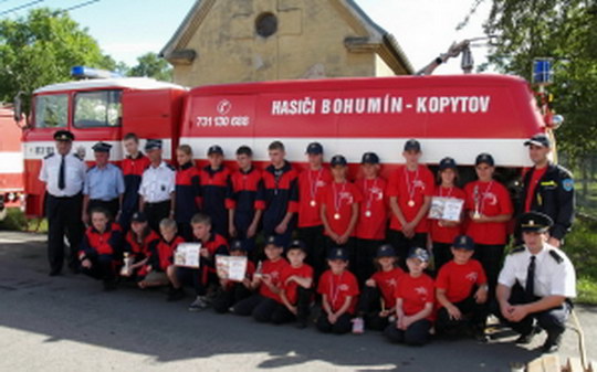 Dobrovolní hasiči z Kopytova mají 85 let, jejich činnost mapuje výstava