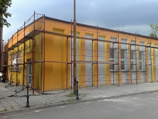 Kulturní sál domu dětí a mládeže už má novou fasádu