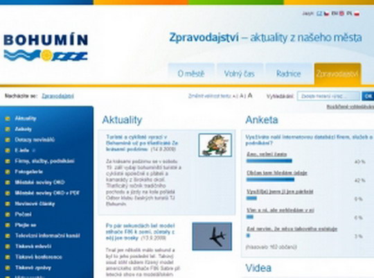 E-mailovou komunikaci s radnicí přerušila havárie na serveru, nefungovaly ani internetové stránky