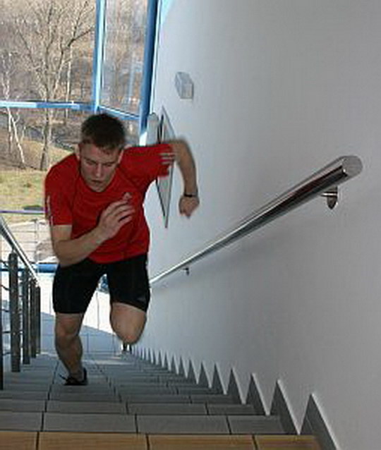 V Bohumíně běhali po roce opět do 187 schodů