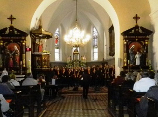 Brněnský Gospel Choir zaplnil starobohumínský farní kostel