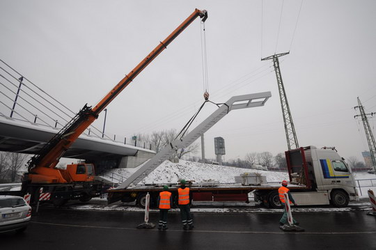 ŘSD: Schody na mostě ve Skřečoni budou funkční až po dokončení a předání stavby