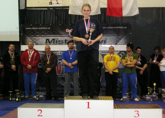 Kristýna Trexlerová má bronz v silovém trojboji a k tomu titul Miss