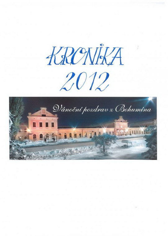 Kronika města - rok 2012