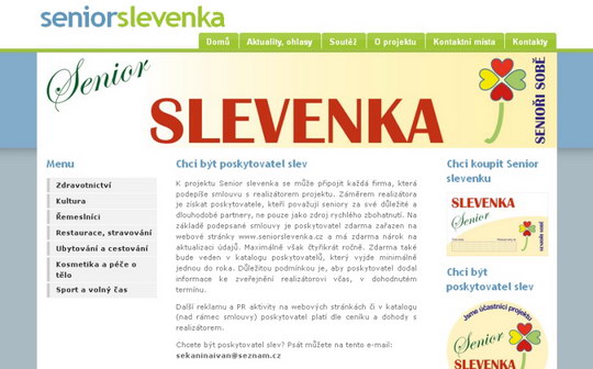 Senior slevenka poskytuje důchodcům komplexní slevy a výhody, i v Bohumíně