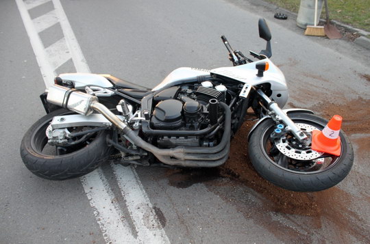 Vážná dopravní nehoda vozidla s motocyklem