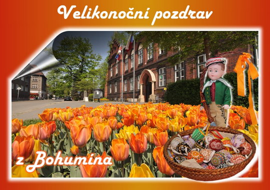 Velikonoce v Bohumíně doprovodí nová originální pohlednice