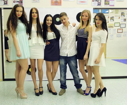 Na Skvělém plese domu dětí udávala styl fa fashionable