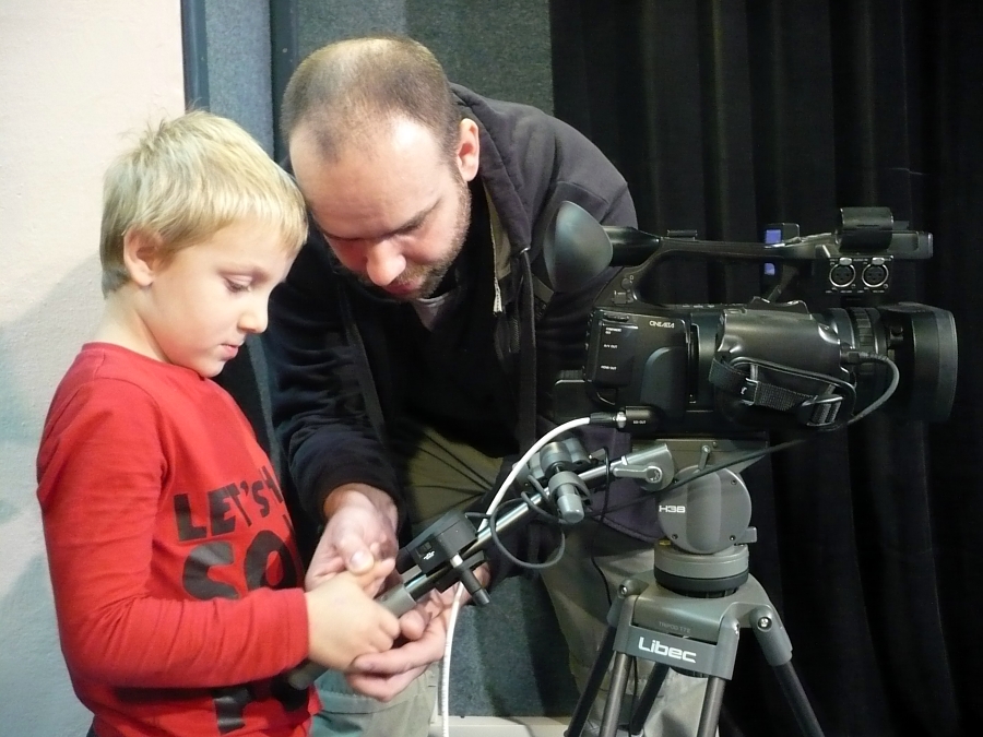 Předškoláci nahlédli do zákulisí bohumínské televize