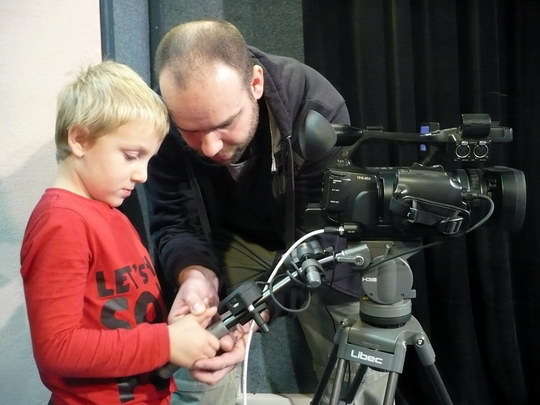 Předškoláci nahlédli do zákulisí bohumínské televize