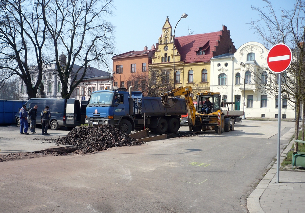 Rekonstrukce kanalizace ve Starém Bohumíně v plném proudu