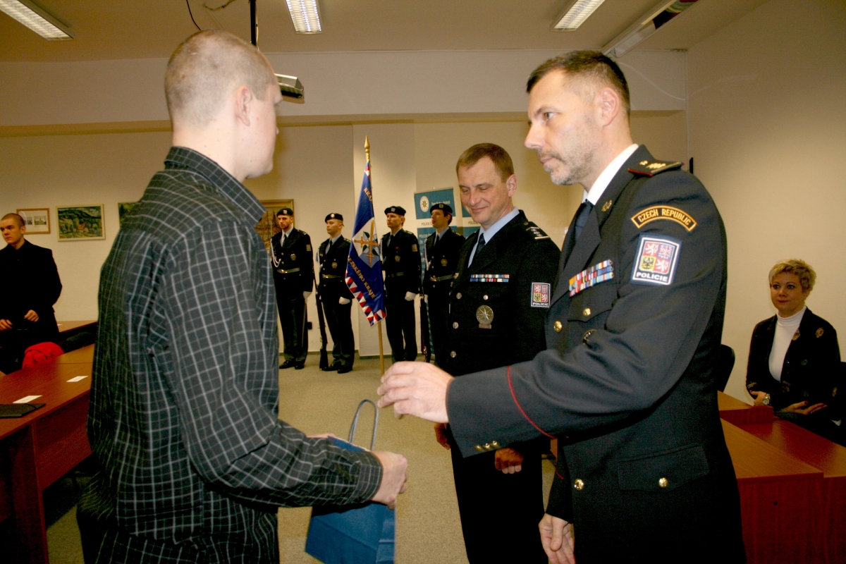 Další policejní nováčci slavnostně složili služební slib