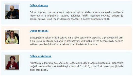 Dokumentace datové sady Telefonní seznam MěÚ