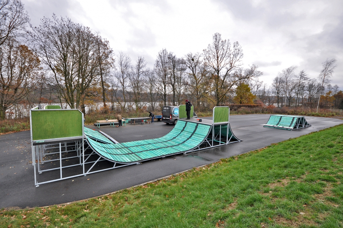 Nová bikrosová dráha i skatepark se otevřou už v květnu