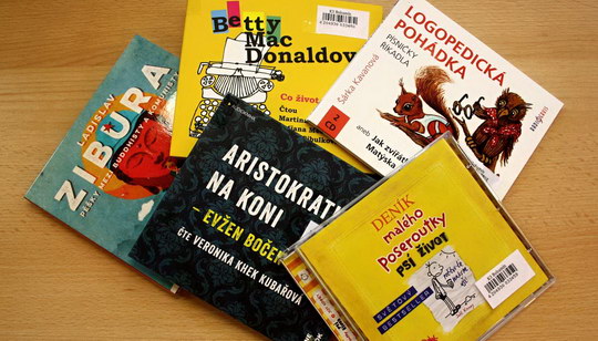 Knihovna nakoupila další populární audioknihy