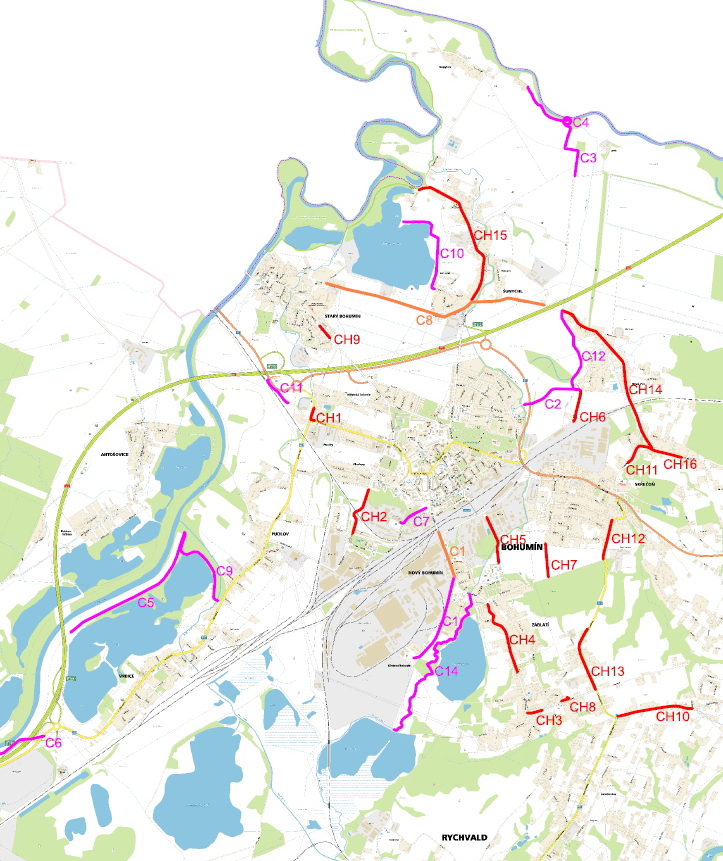 Bezpečnost chodců a cyklistů