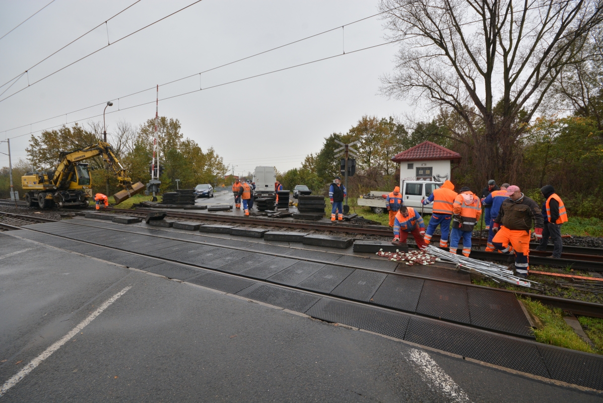 Železniční přejezd projde opravou letos v březnu