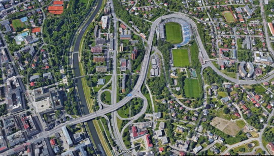 Začala další oprava estakády Bazaly, linka 555 změnila zastávku