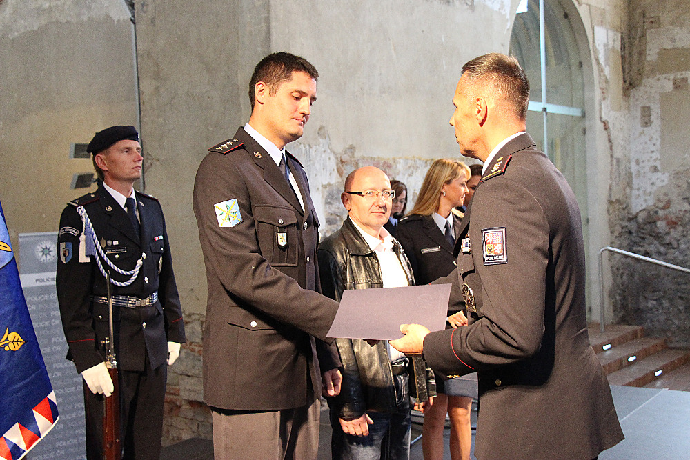 Policejní ředitel veřejně poděkoval zachráncům