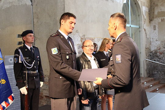 Policejní ředitel veřejně poděkoval zachráncům