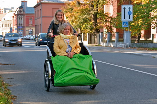 Seniory v Bohumíně bude na výlety po okolí vozit cyklorikša