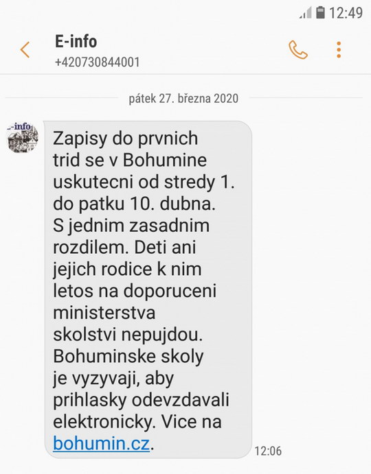 Bohumínské E-info má přes 3 tisíce uživatelů, připojte se také