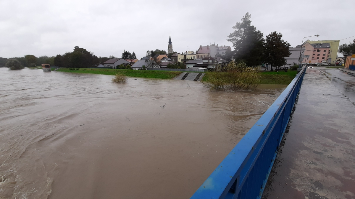 Odra v Bohumíně je na 2. stupni povodňové aktivity