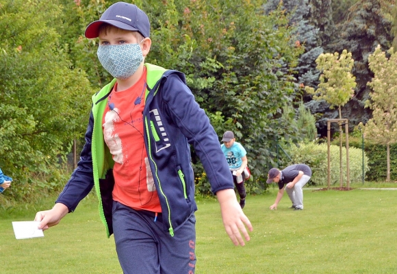 Děti budou hledat stanoviště se soutěžními tabulemi
