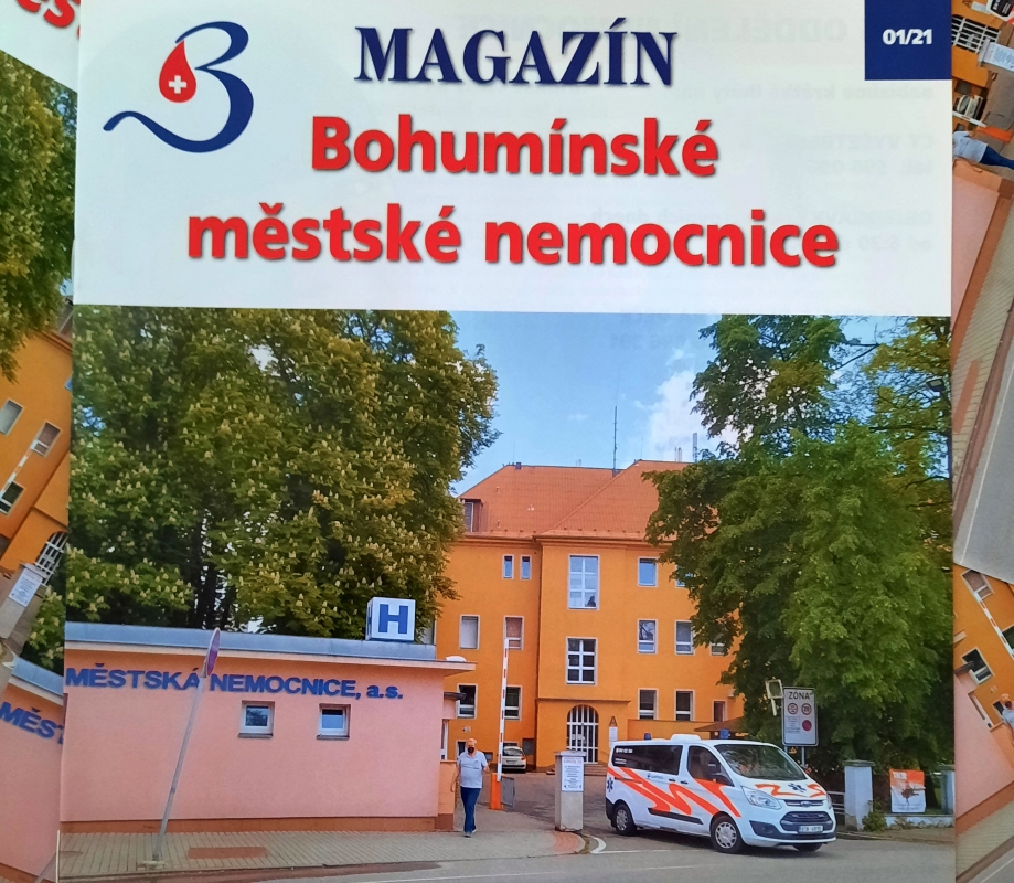 Bohumínská nemocnice vydala první číslo svého magazínu